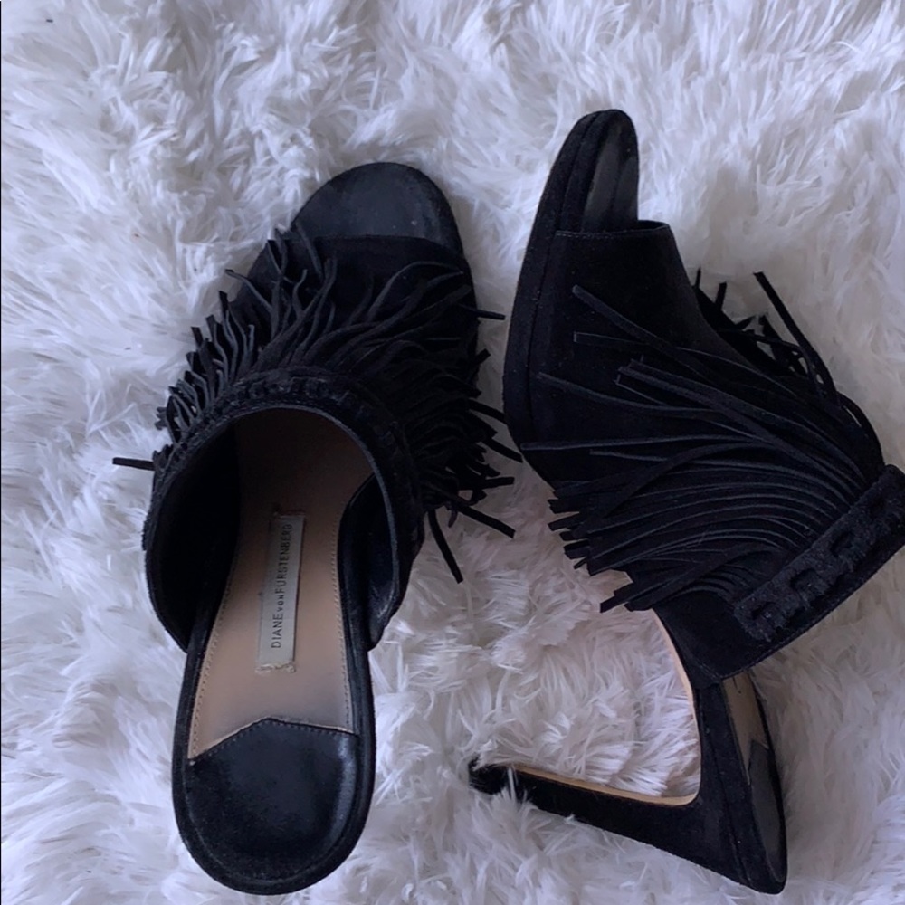 Diane Von Furstenberg mules